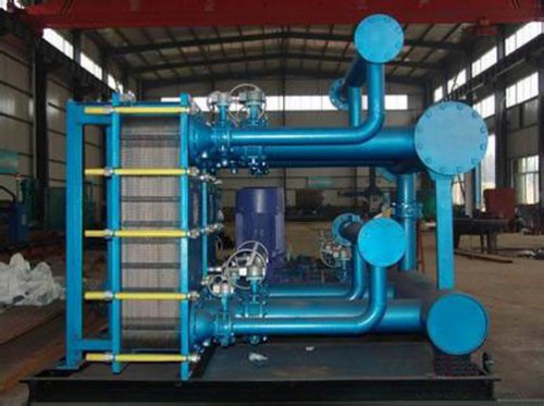 換熱機(jī)組生產(chǎn)車(chē)間